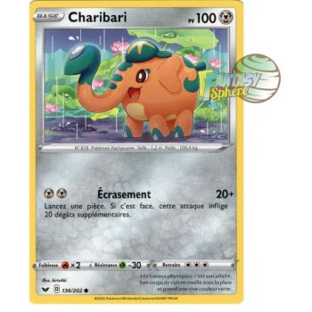 Item Charibari - Reverse 136/202 - Sword and Shield 1