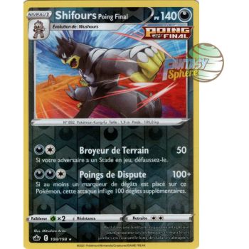 Item Shifours Final Fist - Reverse 108/198 - Sword and Shield 6 Ice Reign