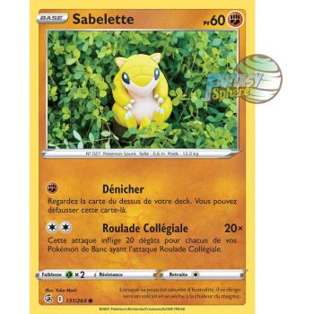 Item Sabelette - Common 131/264 - Sword and Shield 8 Fusion Fist