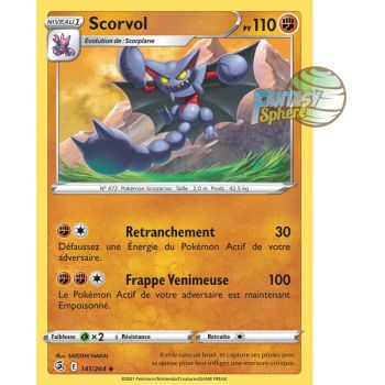 Item Scorvol - Uncommon 141/264 - Sword and Shield 8 Fusion Fist