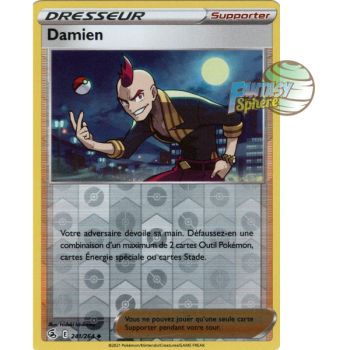 Item Damien - Reverse 241/264 - Sword and Shield 8 Fist of Fusion