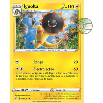 Item Iguolta - Uncommon 99/264 - Sword and Shield 8 Fusion Fist