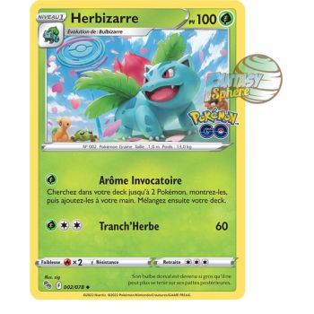 Item Herbizarre - Uncommon 2/78 - Sword and Shield 10.5 Pokemon GO