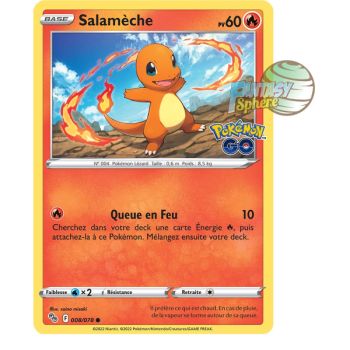 Item Charmander - Common 8/78 - Sword and Shield 10.5 Pokemon GO