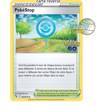 Item PokéStop - Reverse 68/78 - Sword and Shield 10.5 Pokemon GO