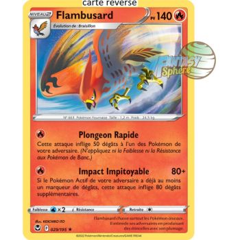 Item Flambusard - Reverse 29/195 - Sword and Shield 12 Silver Storm