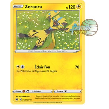 Item Zeraora - Reverse 52/159 - Sword and Shield 12.5 Zenith Supreme