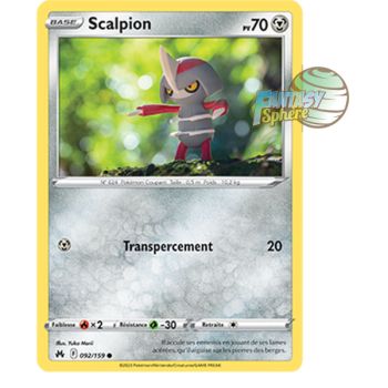 Item Scalpion - Reverse 92/159 - Sword and Shield 12.5 Zenith Supreme