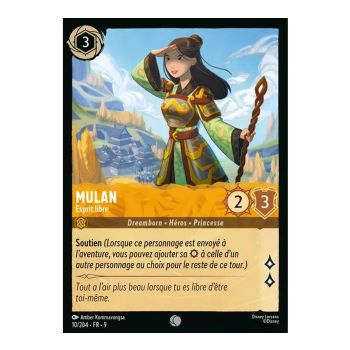 Item Mulan, Free Spirit - 10/204 - FAB - Fabulous - Common - French