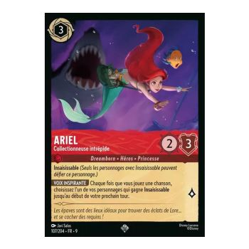 Item Ariel, Intrepid Collector - 107/204 - FAB - Fabulous - Super Rare - French