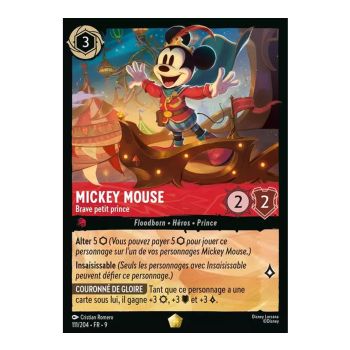 Mickey Mouse, Brave Little Prince - 111/204 - FAB - Fabulous - Legendary - French