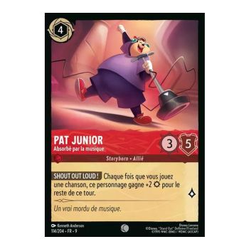 Item Pat Junior, Absorbed by Music - 114/204 - FAB - Fabulous - Common - French