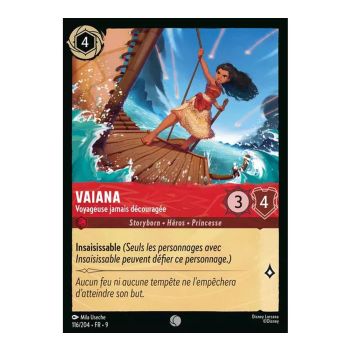 Item Vaiana, the Never-Discouraged Traveler - 116/204 - FAB - Fabulous - Common - French