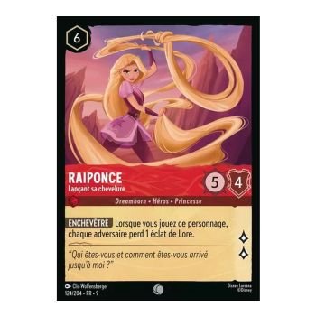 photo Rapunzel, Tossing Her Hair - 124/204 - FAB - Fabulous - Brilliant - Premium - French