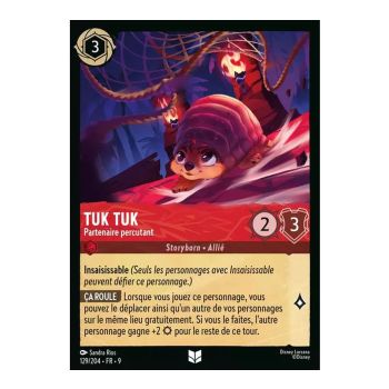Tuk Tuk, Impactful Partner - 129/204 - FAB - Fabulous - Uncommon - French