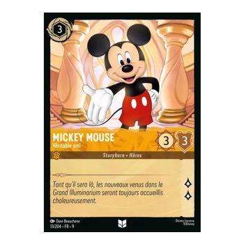 Item Mickey Mouse, True Friend - 13/204 - FAB - Fabulous - Uncommon - French