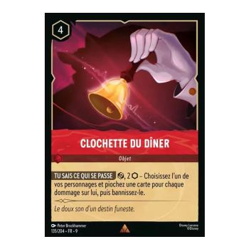 Item Dinner Bell - 135/204 - FAB - Fabulous - Rare - French