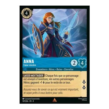 Item Anna, Sincere Heart - 137/204 - FAB - Fabulous - Rare - French