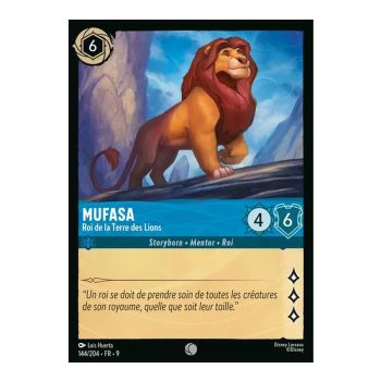 Item Mufasa, King of the Pride Lands - 144/204 - FAB - Fabulous - Common - French