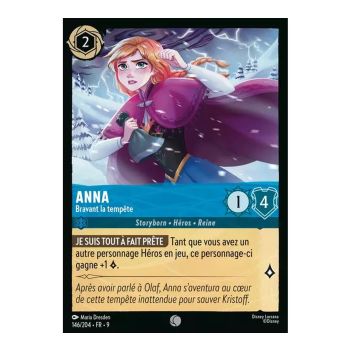 Item Anna, Braving the Storm - 146/204 - FAB - Fabulous - Common - French