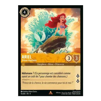 Item Ariel, the Singing Mermaid - 15/204 - FAB - Fabulous - Brilliant - Premium - French