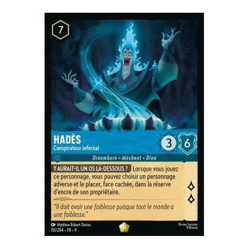 Item Hades, Infernal Conspirator - 151/204 - FAB - Fabulous - Legendary - French