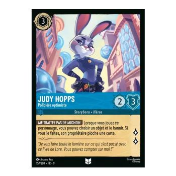 Item Judy Hopps, Optimistic Police Officer - 157/204 - FAB - Fabulous - Brilliant - Premium - French