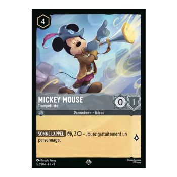 Item Mickey Mouse, Trumpeter - 172/204 - FAB - Fabulous - Brilliant - Premium - French