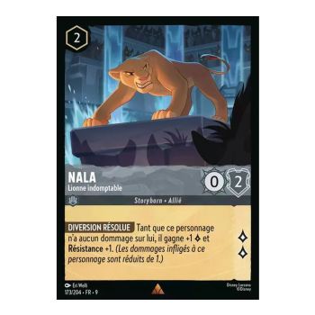 Item Nala, Indomitable Lioness - 173/204 - FAB - Fabulous - Brilliant - Premium - French