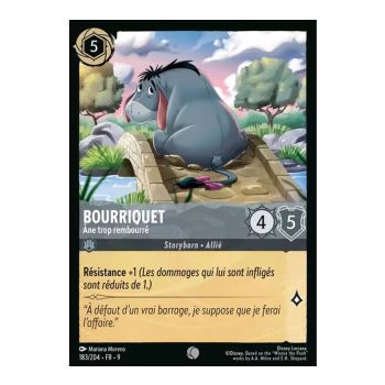 photo Eeyore, Overstuffed Donkey - 183/204 - FAB - Fabulous - Brilliant - Premium - French