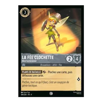 Item Tinker Bell, Mini Tactician - 189/204 - FAB - Fabulous - Common - French