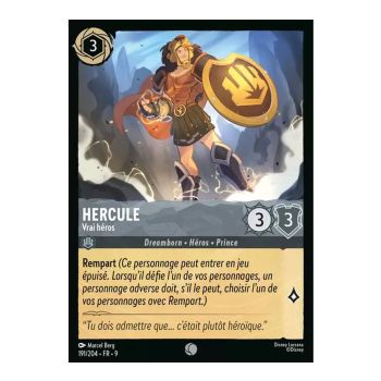 Item Hercules, True Hero - 191/204 - FAB - Fabulous - Brilliant - Premium - French