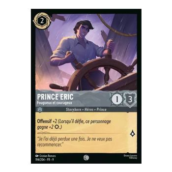 Item Prince Eric, Fiery and Courageous - 194/204 - FAB - Fabulous - Brilliant - Premium - French