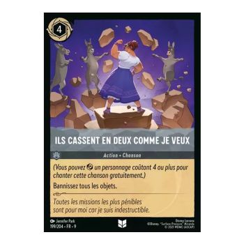 Item They break in two as I wish - 199/204 - FAB - Fabulous - Brilliant - Premium - French