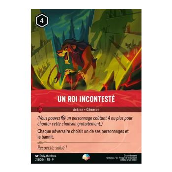 Item An Undisputed King - 216/204 - FAB - Fabulous - Epic - French