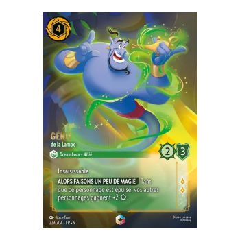 Item Genie of the Lamp - 229/204 - FAB - Fabulous - Enchanted - French