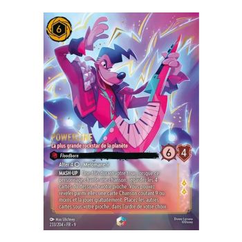 Item Powerline, The Biggest Rockstar on the Planet - 233/204 - FAB - Fabulous - Pleased to meet you - French