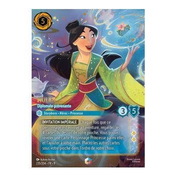 Item Mulan, Thoughtful Diplomat - 235/204 - FAB - Fabulous - Enchanted - French