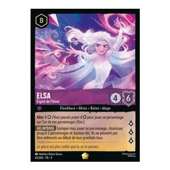 Item Elsa, Spirit of Winter - 43/204 - FAB - Fabulous - Brilliant - Premium - French