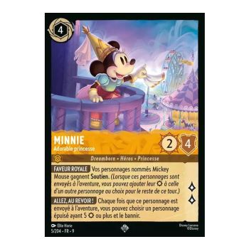 Item Minnie, Adorable Princess - 5/204 - FAB - Fabulous - Brilliant - Premium - French