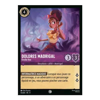 Item Dolores Madrigal, Fine Ear - 51/204 - FAB - Fabulous - Common - French