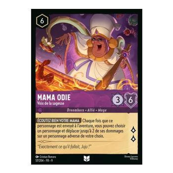Item Mama Odie, Voice of Wisdom - 57/204 - FAB - Fabulous - Brilliant - Premium - French