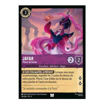 Item Jafar, Lamp Thief - 59/204 - FAB - Fabulous - Uncommon - French