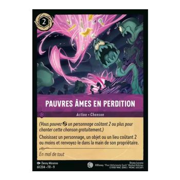 Item Poor Unfortunate Souls - 61/204 - FAB - Fabulous - Commune - French