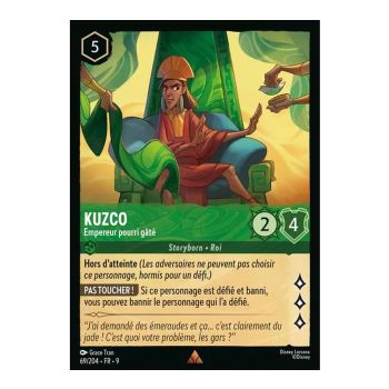 Item Kuzco, the Spoiled Emperor - 69/204 - FAB - Fabulous - Brilliant - Premium - French