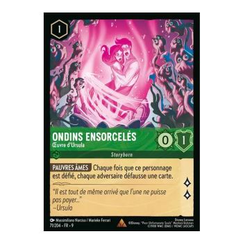 Enchanted Undines, Work by Ursula - 71/204 - FAB - Fabulous - Rare - French