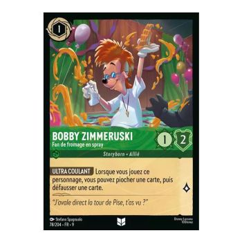 Item Bobby Zimmeruski, Fan of Spray Cheese - 78/204 - FAB - Fabulous - Brilliant - Premium - French