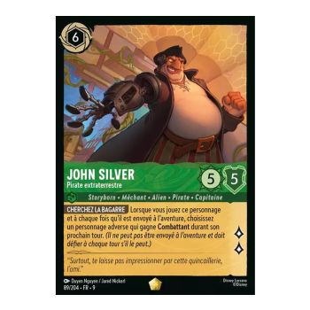 Item John Silver, Alien Pirate - 89/204 - FAB - Fabulous - Legendary - French