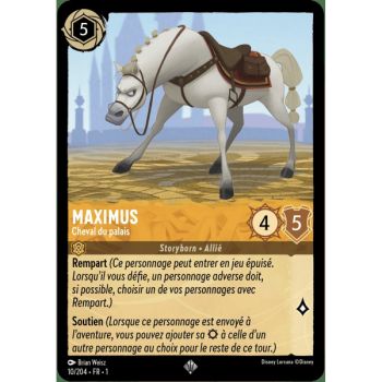 Item Maximus, Horse of the Palace - 10/204 - FC - First Chapter - Super Rare - French