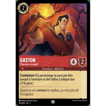 Item Gaston, Arrogant Hunter - 110/204 - FC - First Chapter - Brilliant - Premium - French